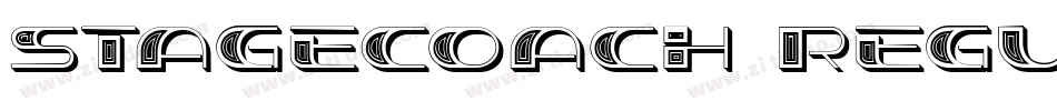 StageCoach Regular字体转换